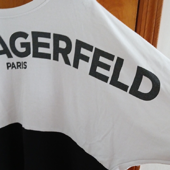 Karl Lagerfeld Monochrome Logo Sweatshirt - Picture 3 of 7